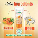 Hair Removal Cream Papaya with Slow Hair Growth Actives - 60 gm each  ( Pack Of  5 )