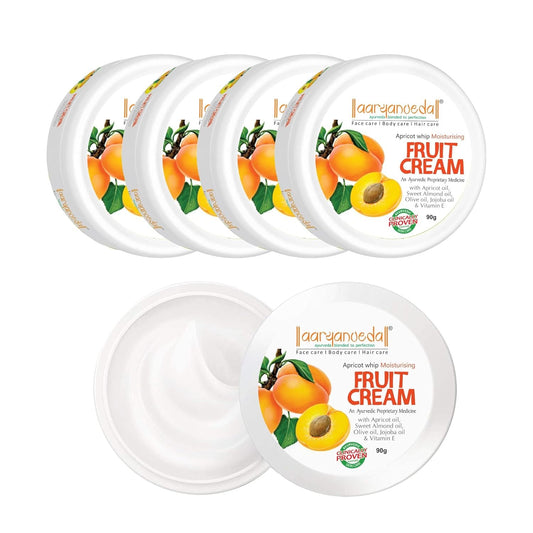 Apricot Fruit Cream All Seasons-Pack of 5(Each 90g)