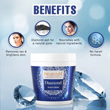 Diamond Bleach Cream For Instant Radiance With Oxy Bleach Properties-250 Gm