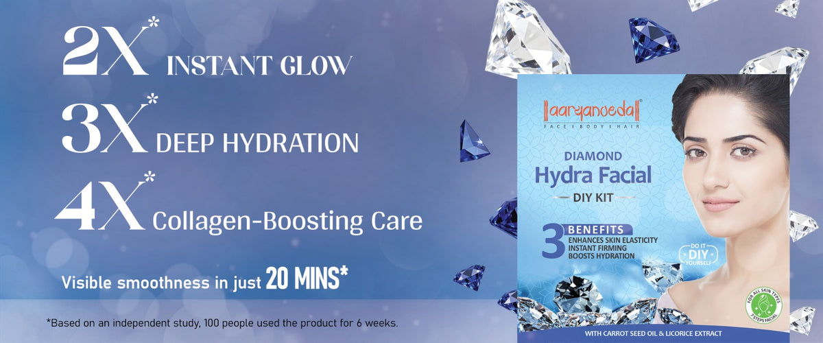 Diamond Hydra Facial DIY KIT-45 ml ( Pack of 3)