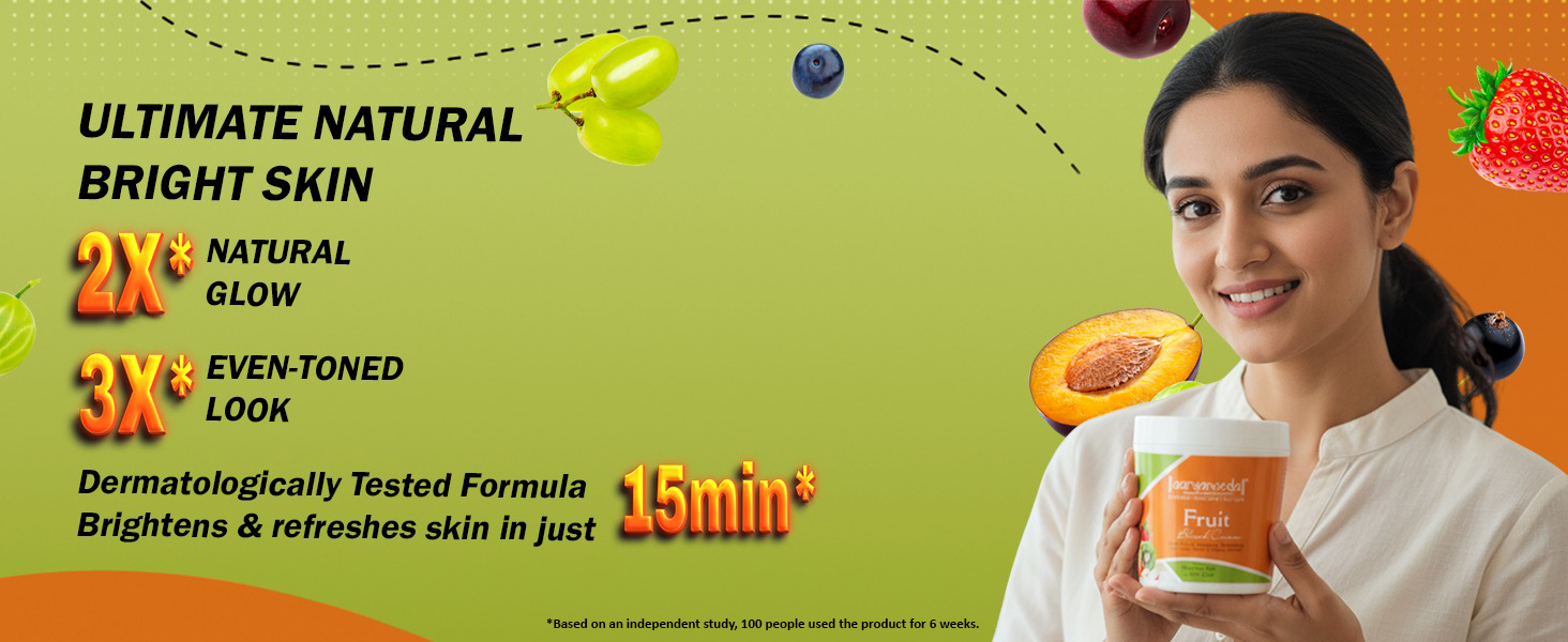 Fruit Bleach Cream-250 gm