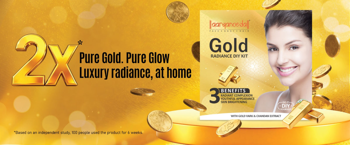 Gold Radiance DIY Kit-45 ml ( Pack of 3 )