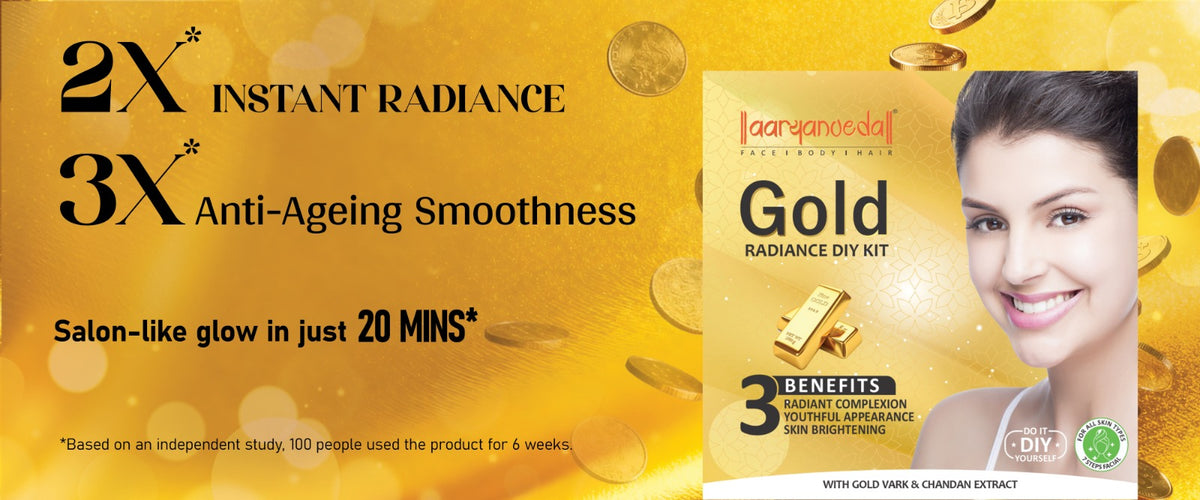 Gold Radiance DIY Kit-45 ml ( Pack of 3 )