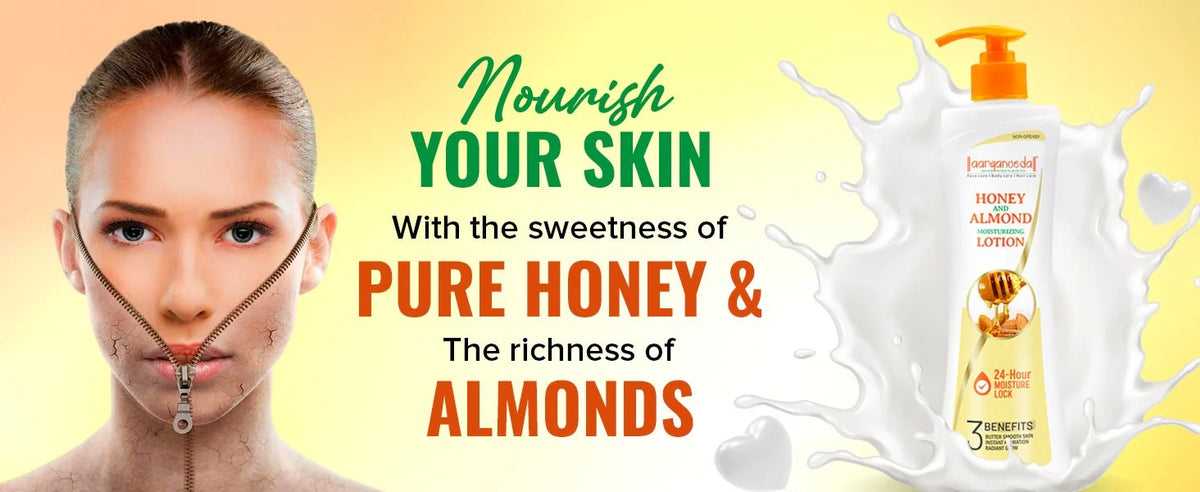 Honey and Almond Moisturizing Lotion