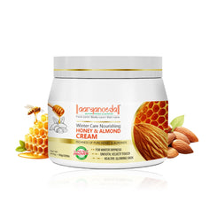 Aaryanveda Honey & Almond Cream-400gm