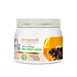 Glow & Renew Mix Fruit Scrub Goodness of Orange & Papaya- 400gm