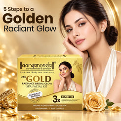 24K Gold Radiance Bridal Glow Spa Facial Kit-210gm