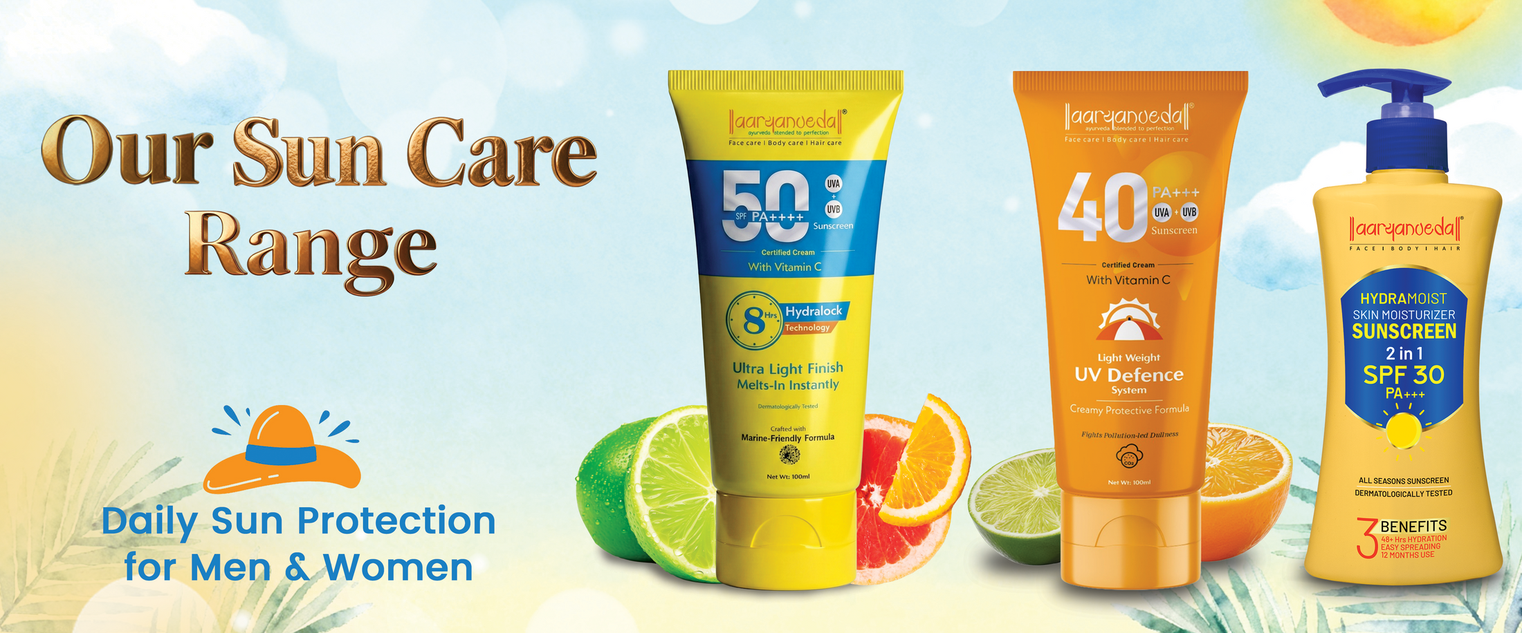 SPF 40 PA+++ Sunscreen With Vitamin C - 100 ml