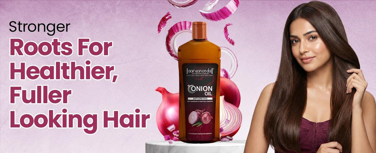 Onion Oil For Anti-Greying, Anti-Dandruff & Hair Fall Control-100ml ( Pack of 3)