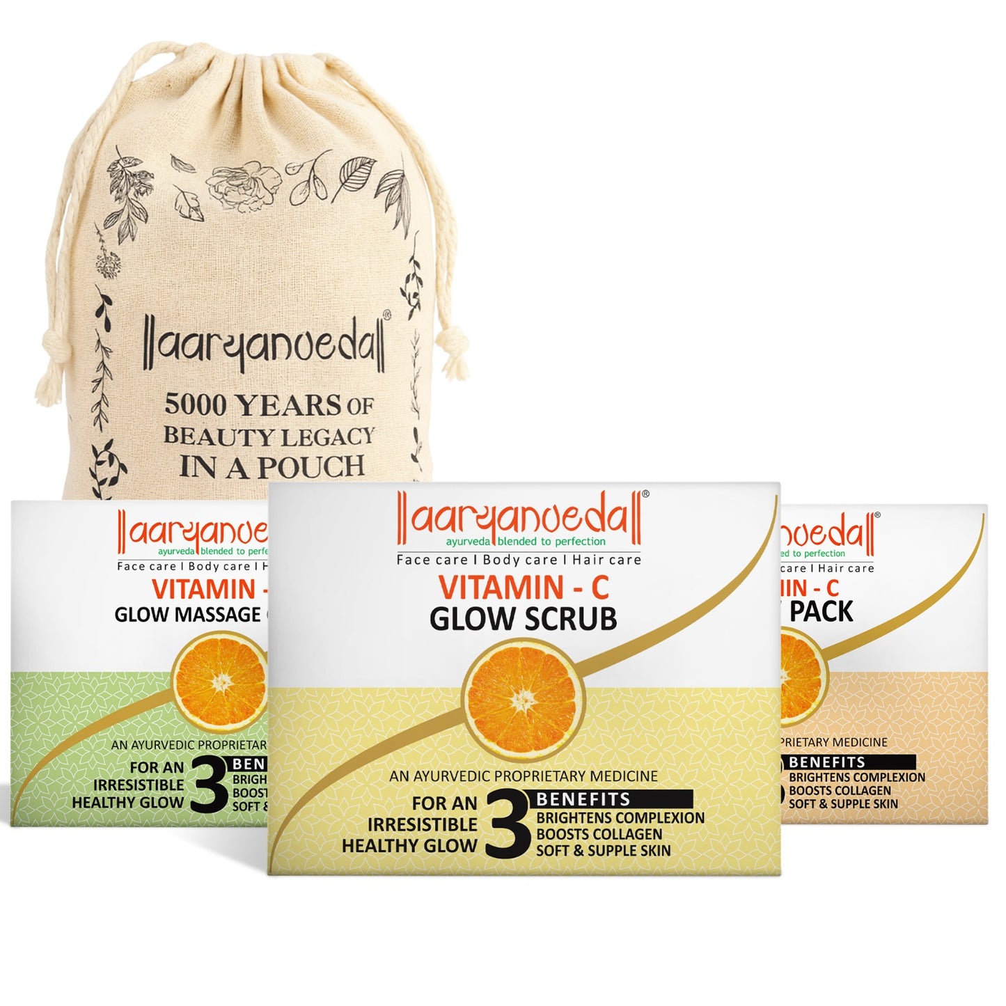 Vitamin-C Glow Trio Gift Set