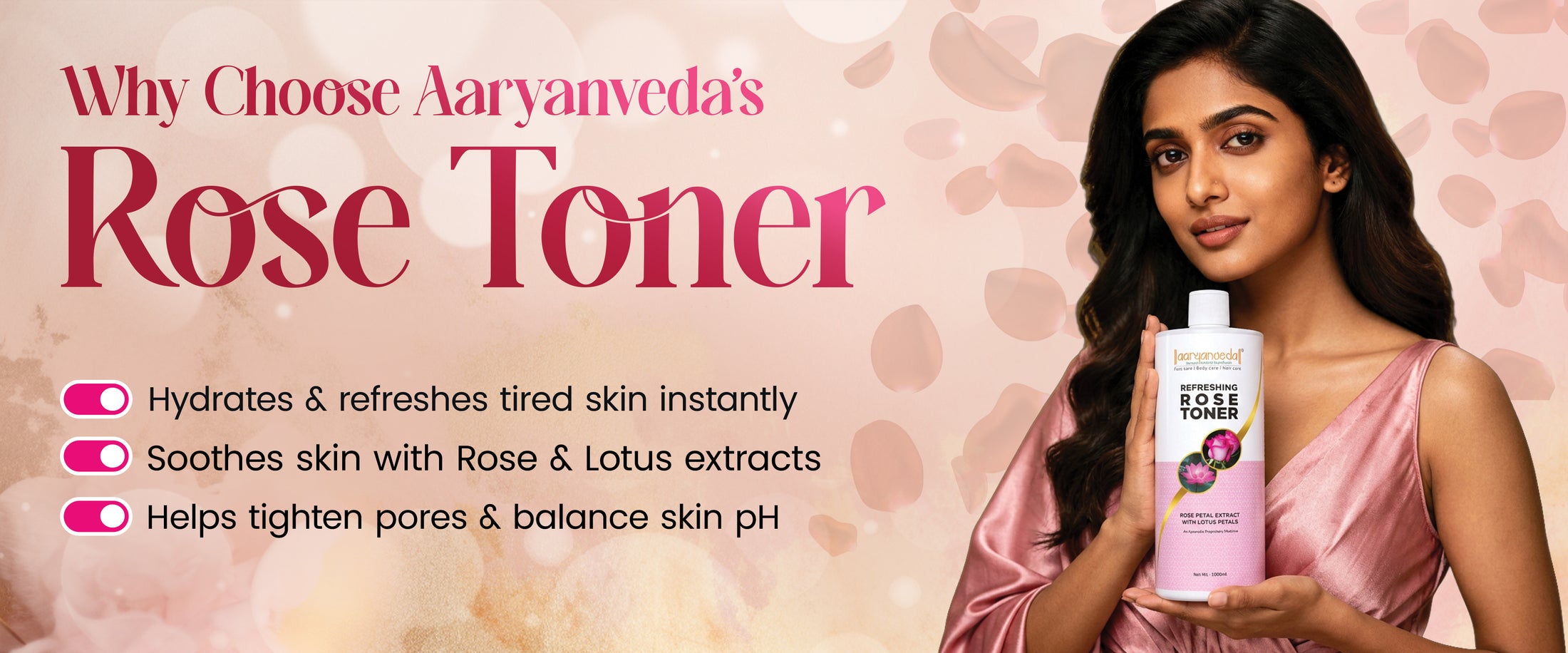 Refreshing Rose Toner - 1000 ml