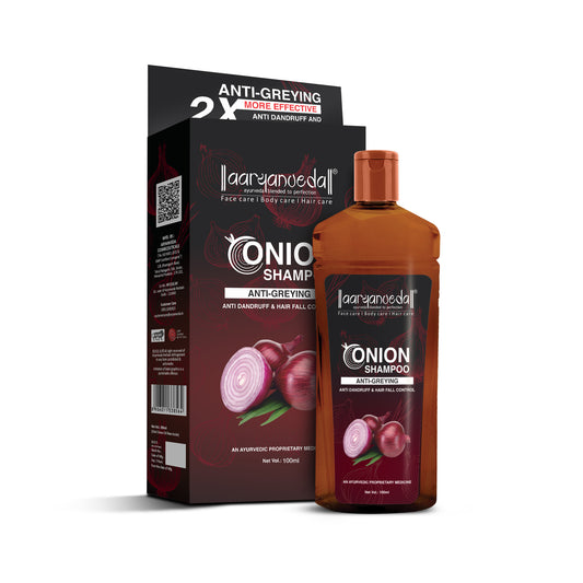 Onion Shampoo For Anti-Greying,Anti-Dandruff & Hair Fall Control