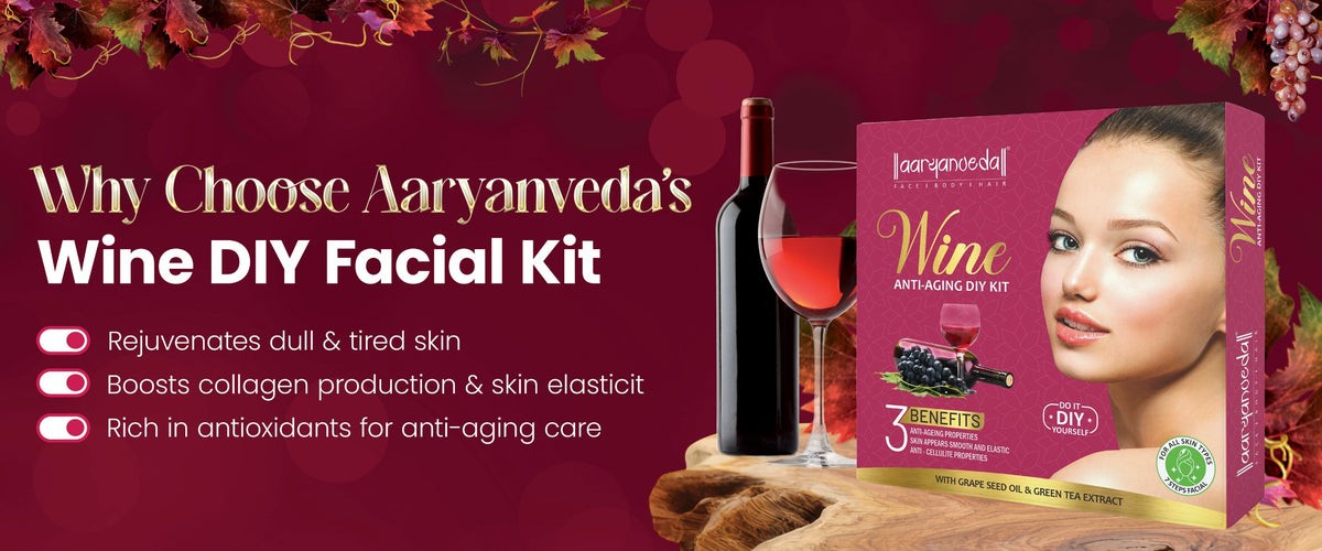 Wine Anti- Aging DIY Kit-45 ml ( Pack of 3 )