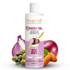 Ayurvedic Red Onion Oil For Anti-Greying & Anti-Dandruff -200 ml