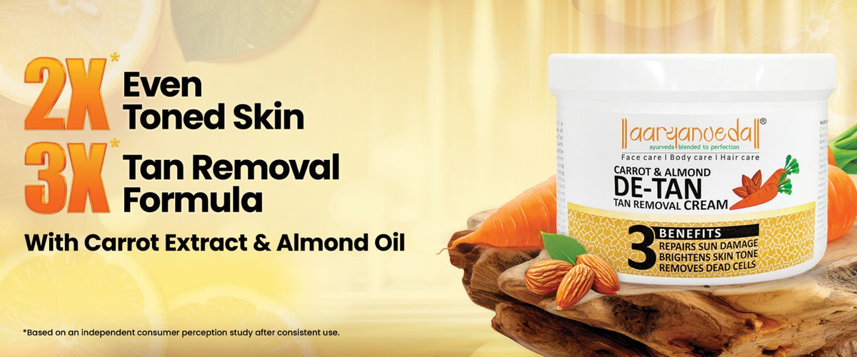 Carrot & Almond De-Tan Removal Cream
