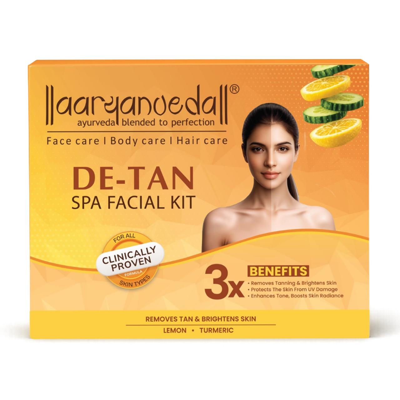 De-Tan Spa Facial Kit-210gm