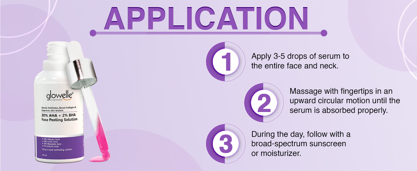 30% AHA + 2% BHA Face Peeling Solution-30ml