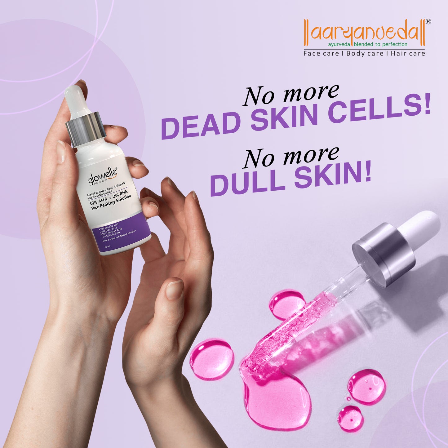 30% AHA + 2% BHA Face Peeling Solution-30ml