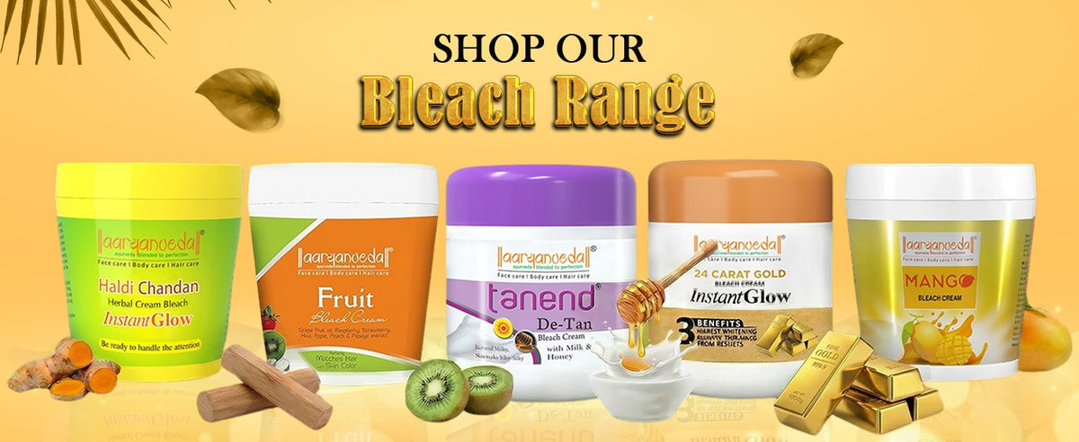 24 Carat Gold Bleach Cream For Instant Glow-400gm