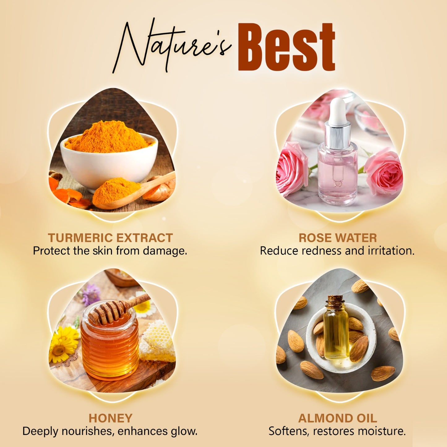 Aaryanveda Honey & Almond Cream-400gm