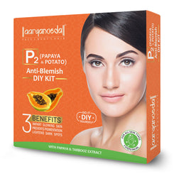 P2 Papaya & Potato Anti- Blemish DIY Kit-45 ml (Pack of 3)
