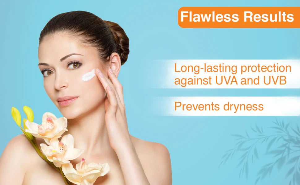 SUNSCREEN CREAM SPF 20 PA+++  (50gm + 17 gm) = 67 gm