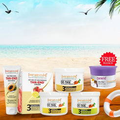 Aaryanveda Summer Tan Free Combo + FREE Tanend De-Tan Bleach Cream