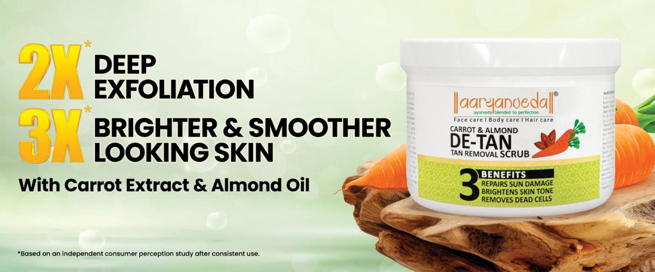 Carrot & Almond De-Tan-Tan Removal Scrub