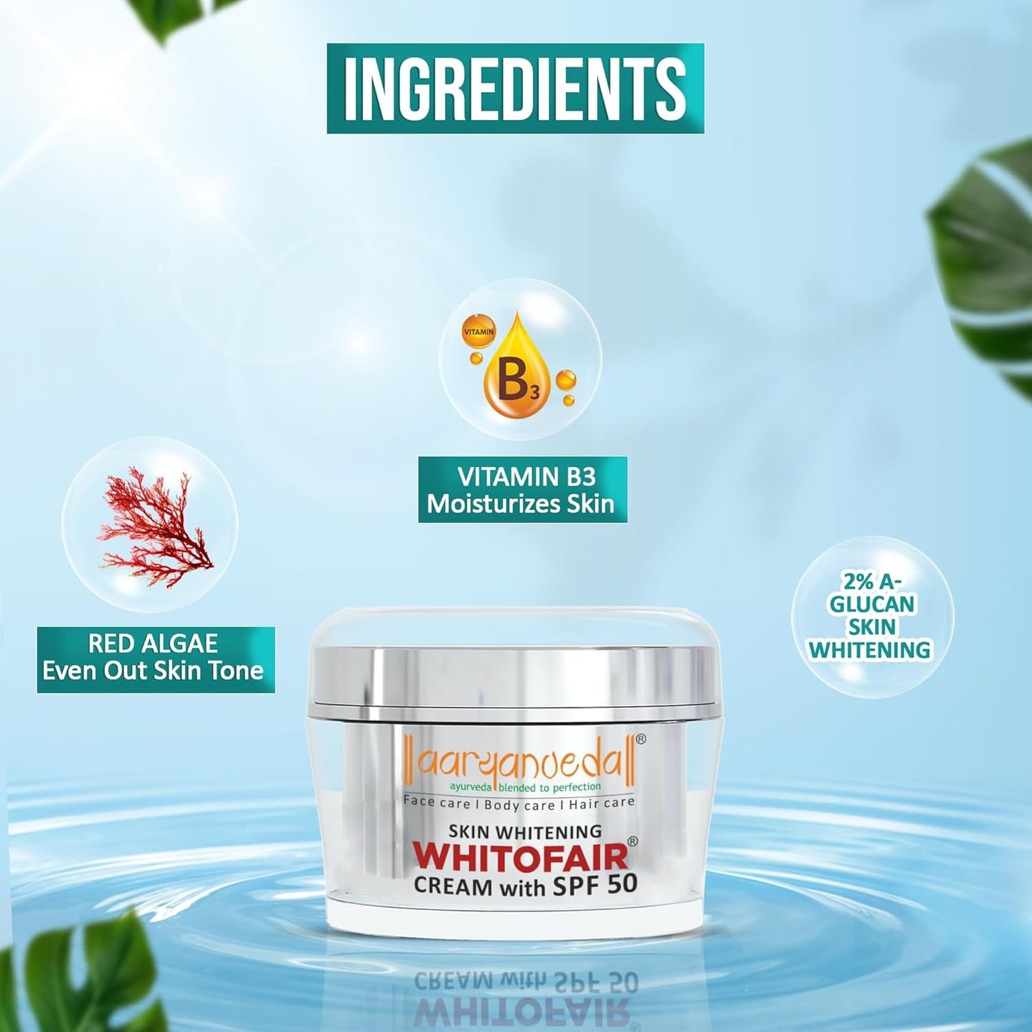 Whitofair Cream with SPF50-50ml