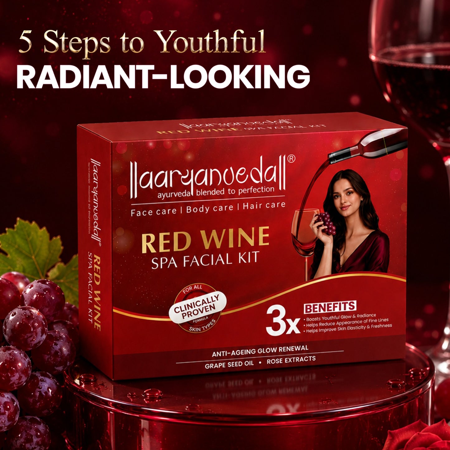 Red Wine Spa Facial-210gm