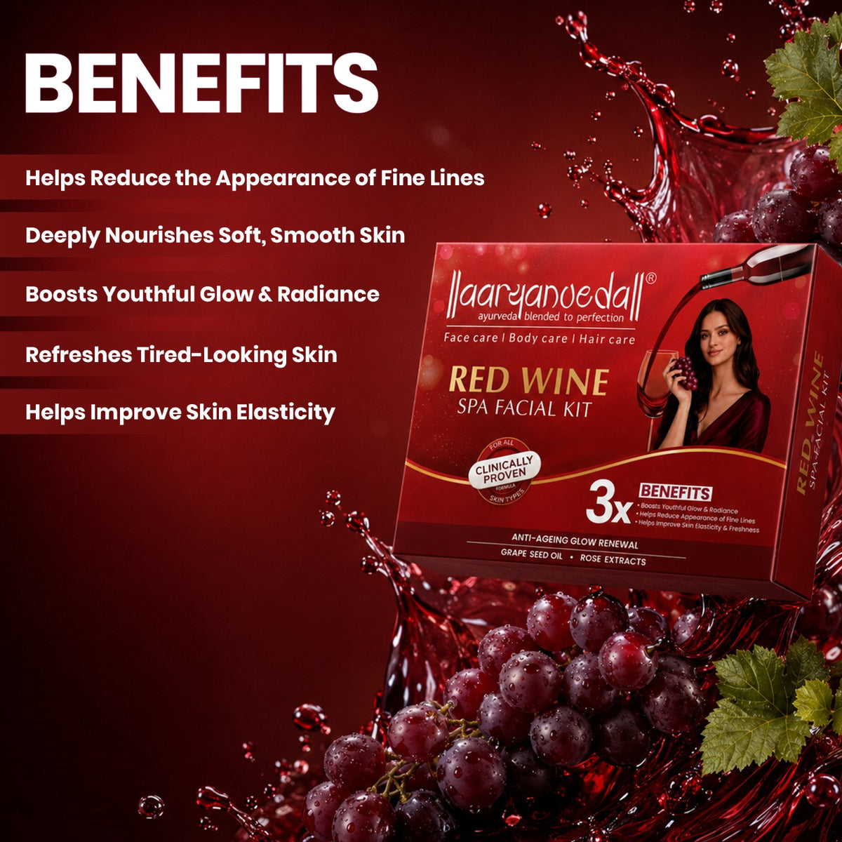 Red Wine Spa Facial-210gm