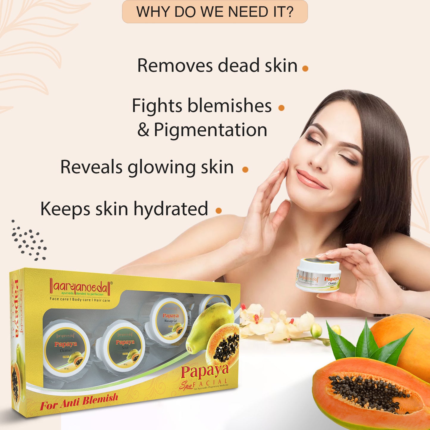 Papaya Spa Facial-210gm