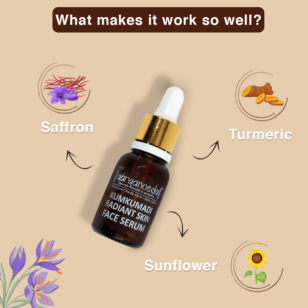 Kumkumadi Radiant Skin Face Serum-15 ML
