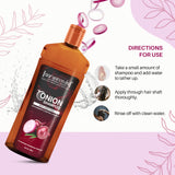 Anti - Greying Hair Protection Kit ( Onion Shampoo 100ml+Onion Oil 100ml+Grey Control hair serum 30ml )