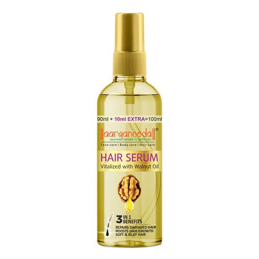 Walnut Hair Serum Vitalized with Walnut Oil-100ml(Pack of 2)